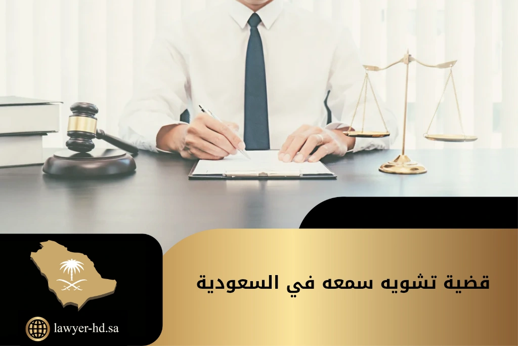 قضية تشويه سمعه في السعودية