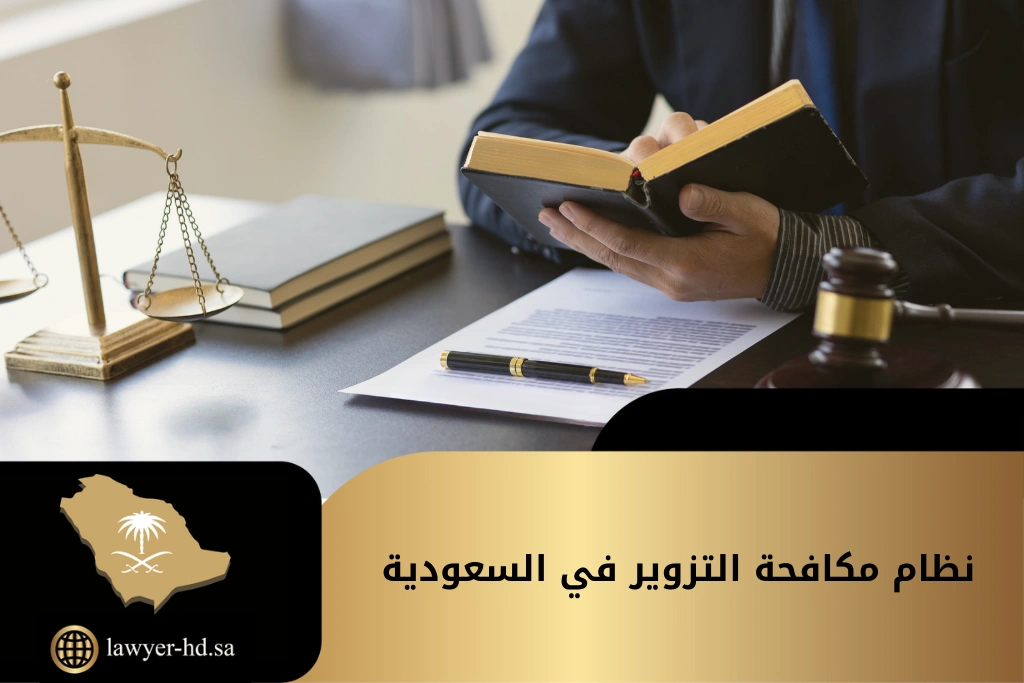 نظام مكافحة التزوير في السعودية